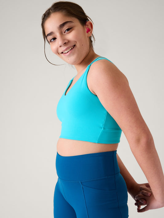 Athleta Girl Free Flow Crop Bra