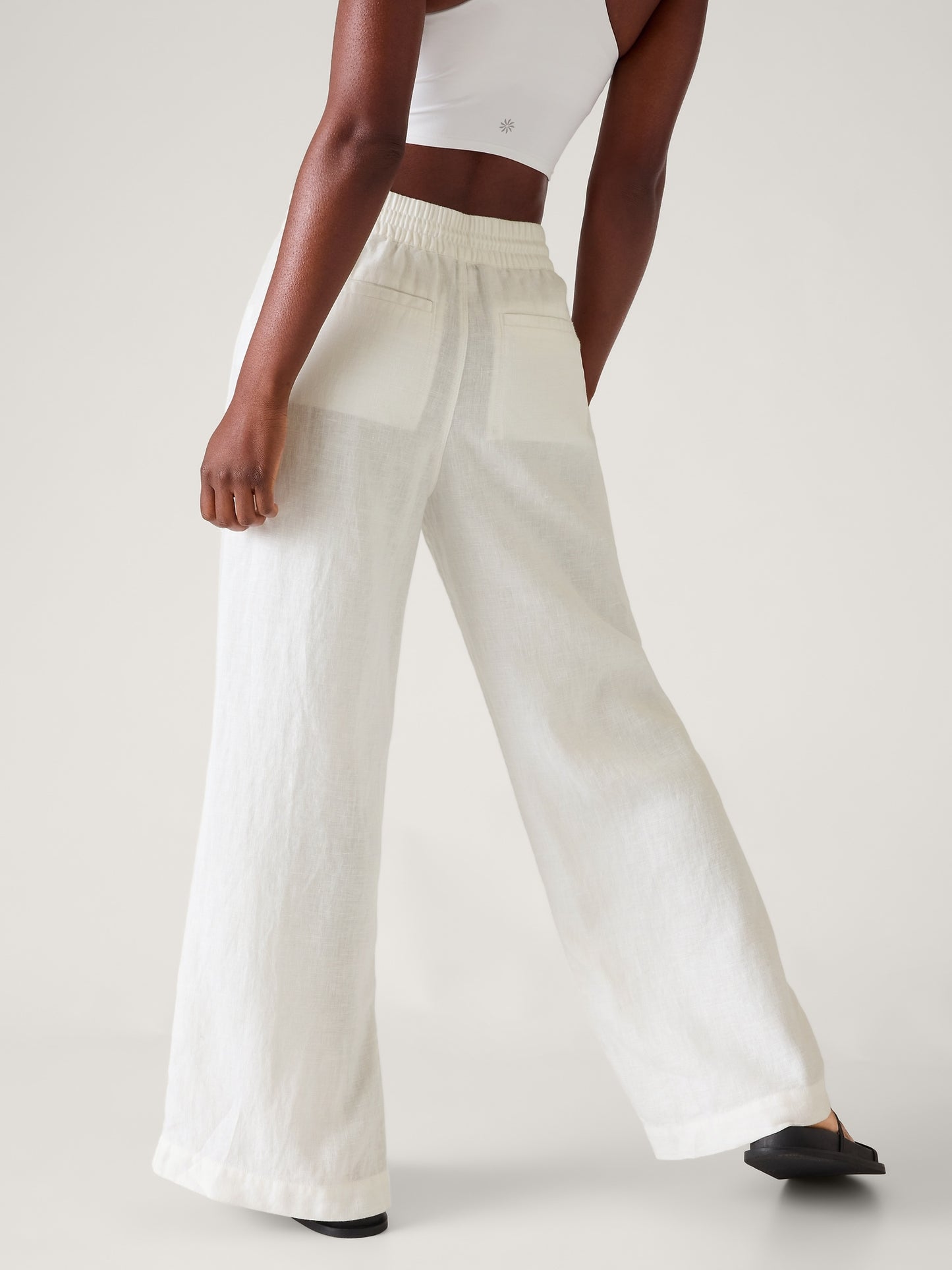 Retreat Wide Leg Linen Pant