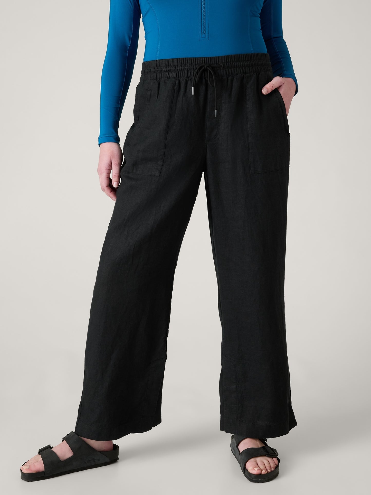 Retreat Wide Leg Linen Pant