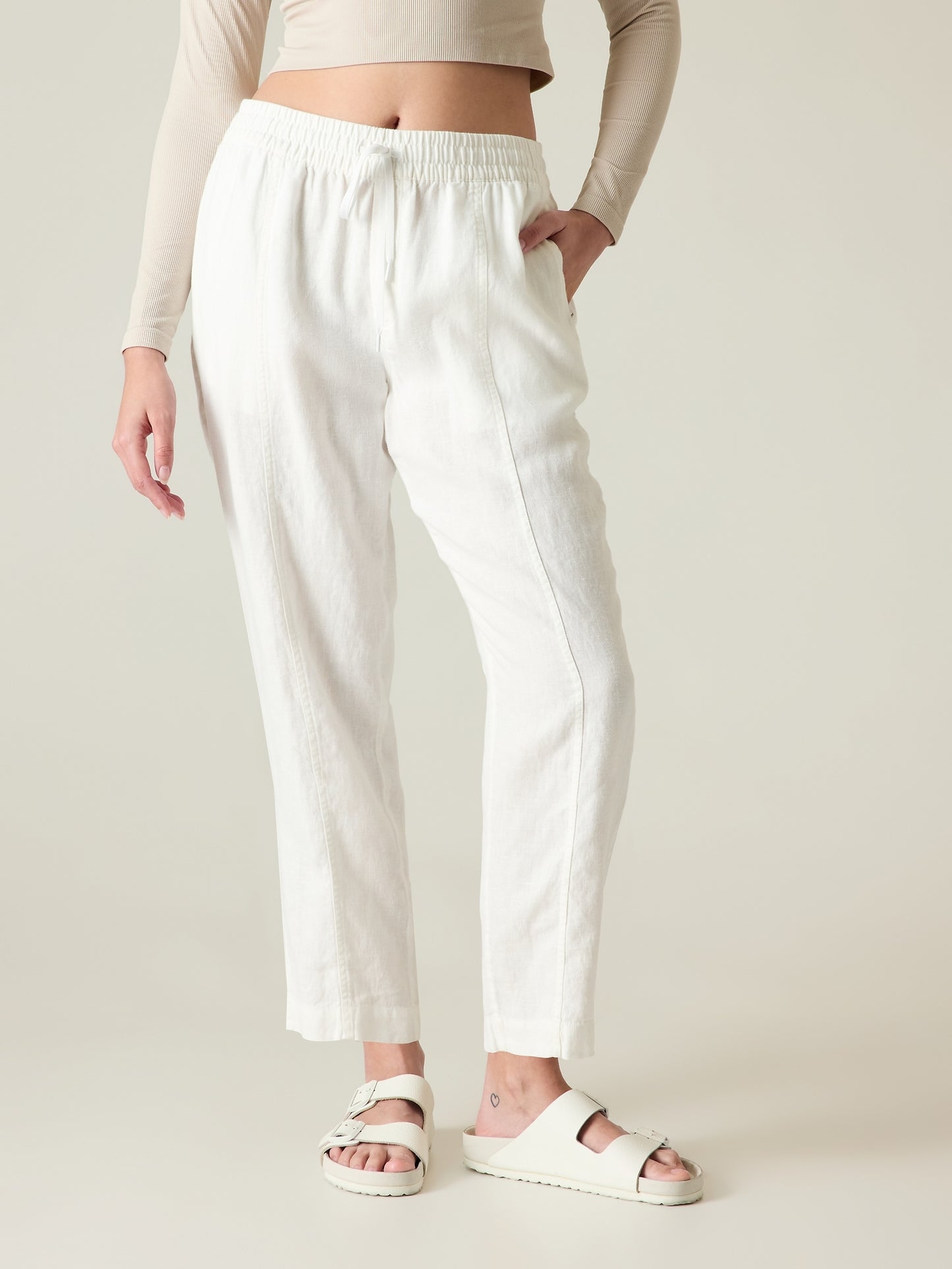 Retreat Linen Ankle Pant