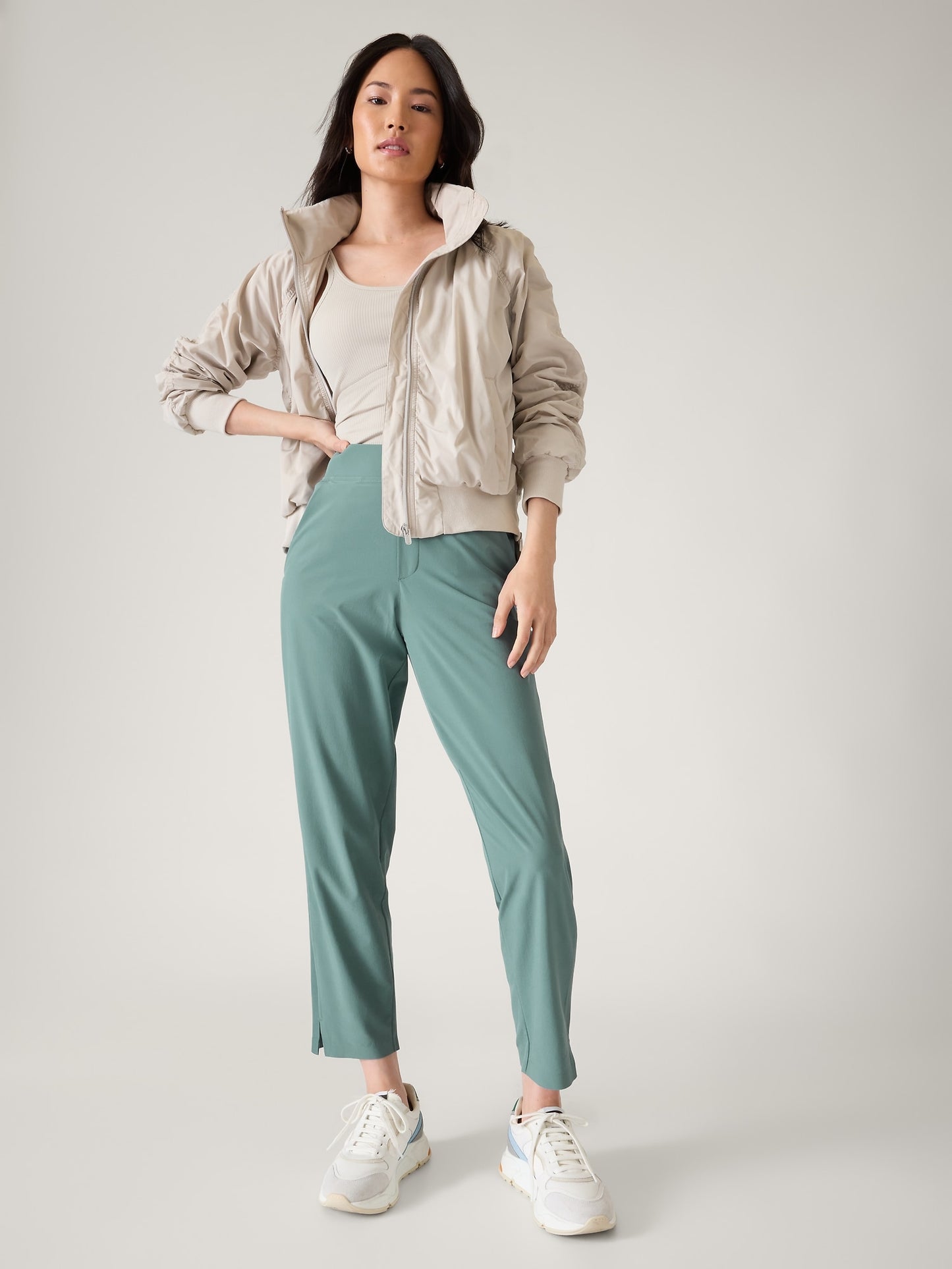 Brooklyn Mid Rise Ankle Pant