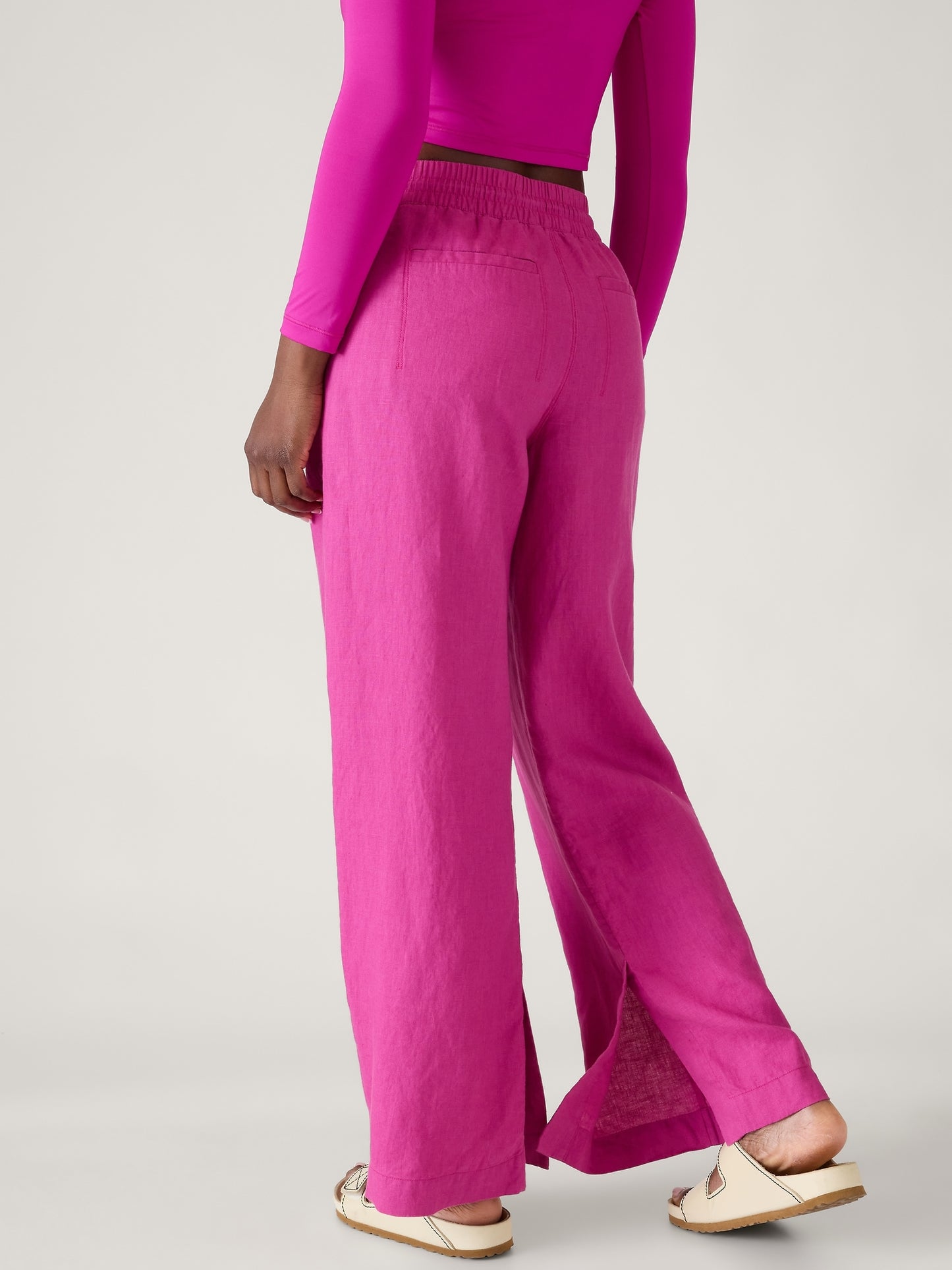 Retreat Wide Leg Linen Pant