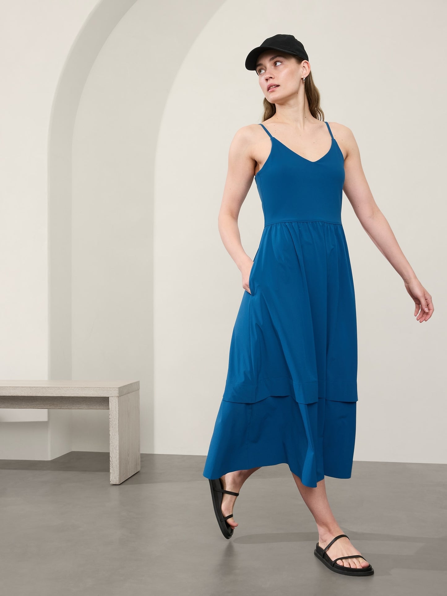 Elation V-Neck Hybrid Dress