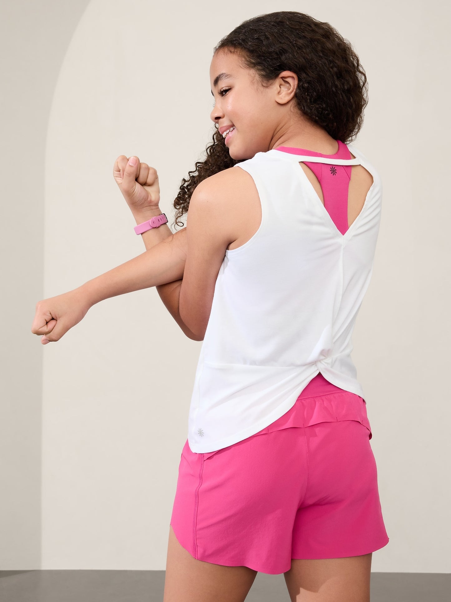 Athleta Girl With Ease Twist Back Tank