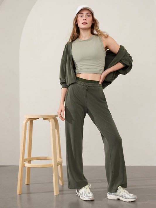 Seasoft Mid Rise Straight Pant