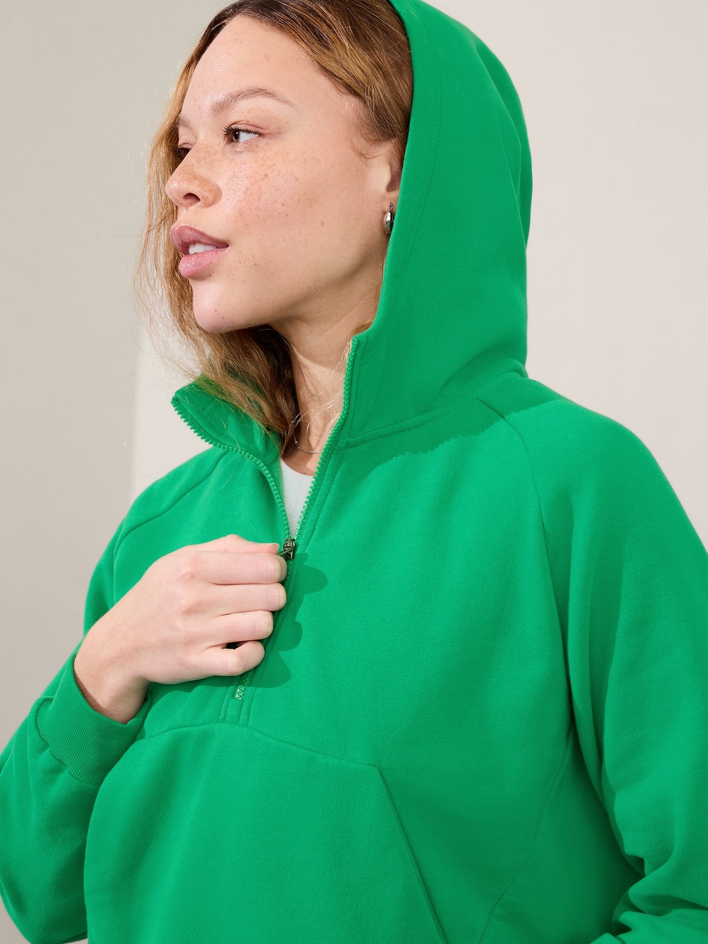 Easy Fleece 1/2 Zip Hoodie