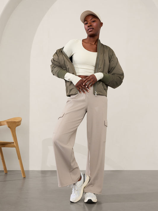 Venice Cargo Wide Leg Pant