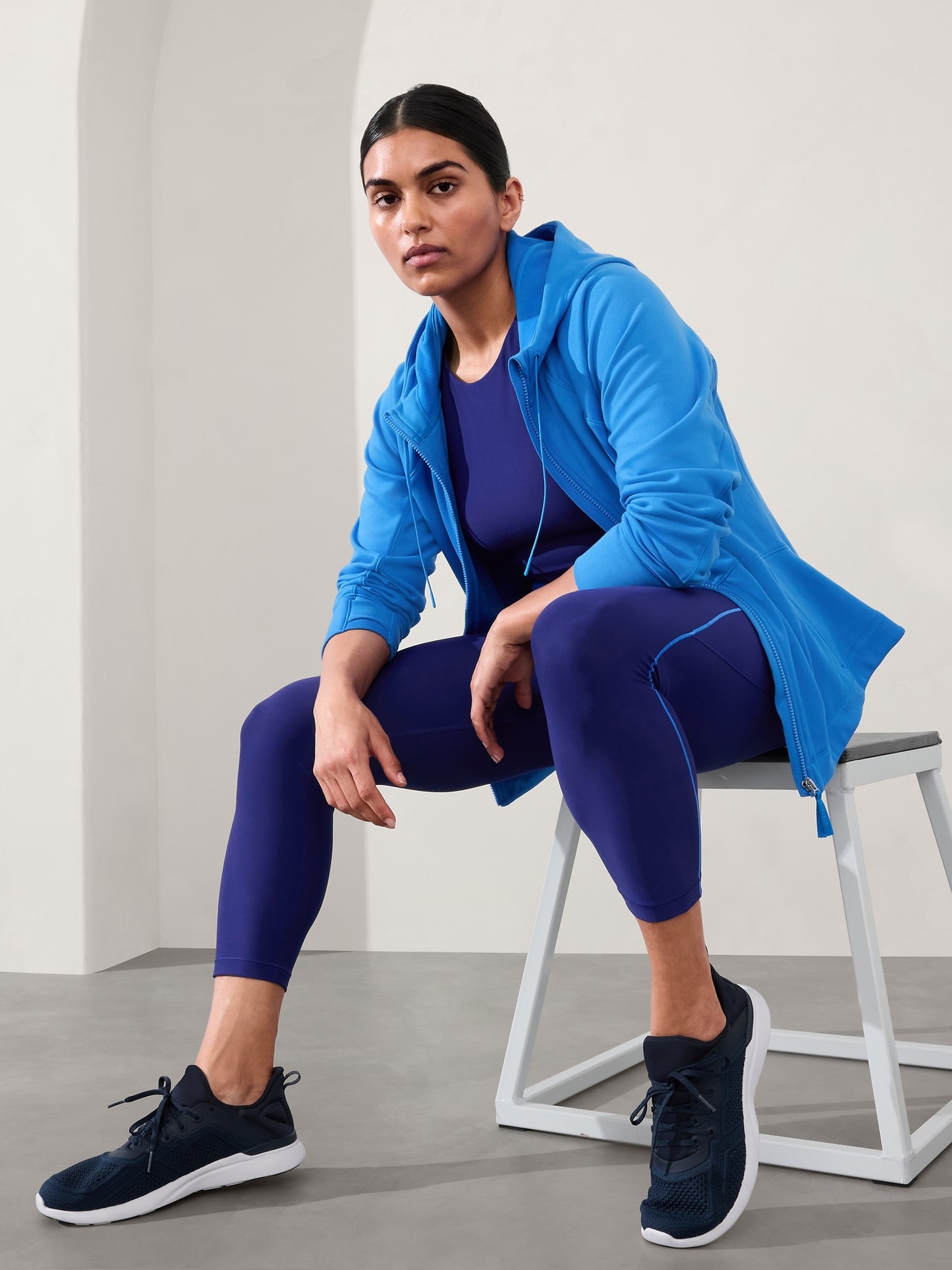 Interval Stash High Rise Tipped 7/8 Legging