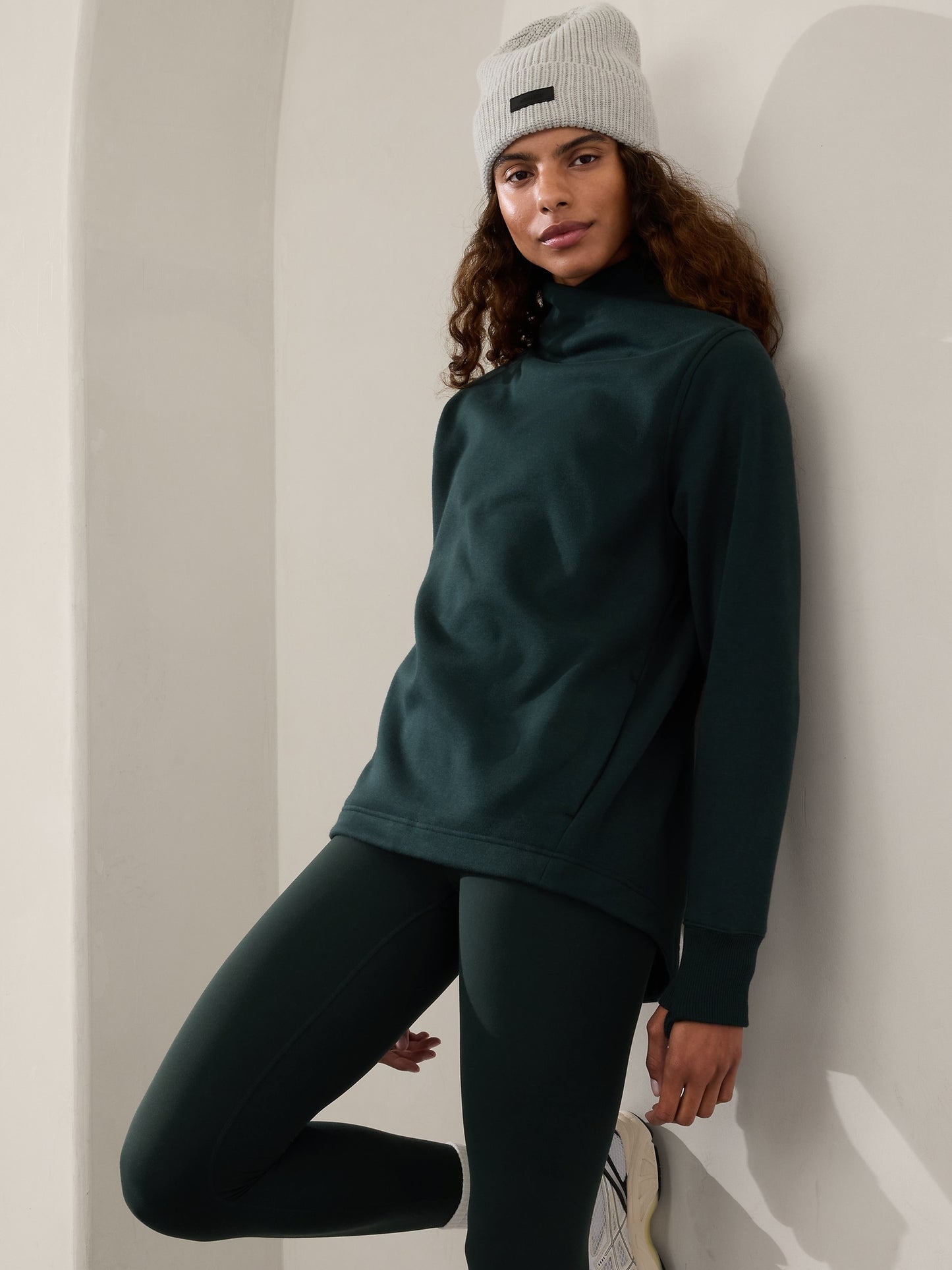 Cozy Karma Twist Neck Sweatshirt