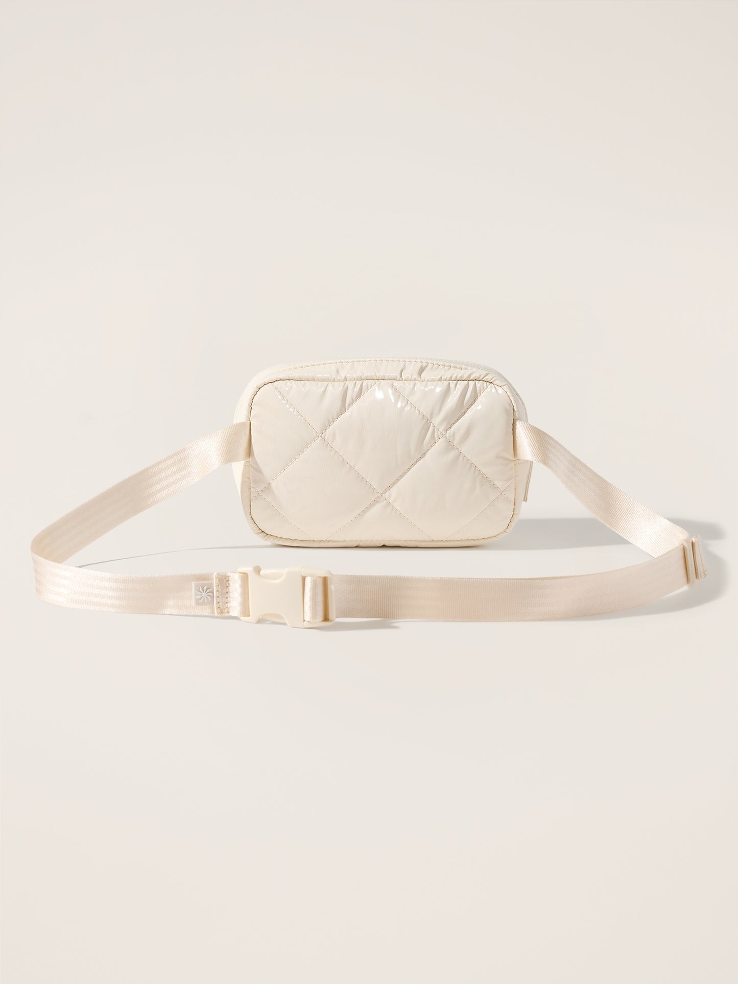 All About Shine Quilted Crossbody Belt Bag