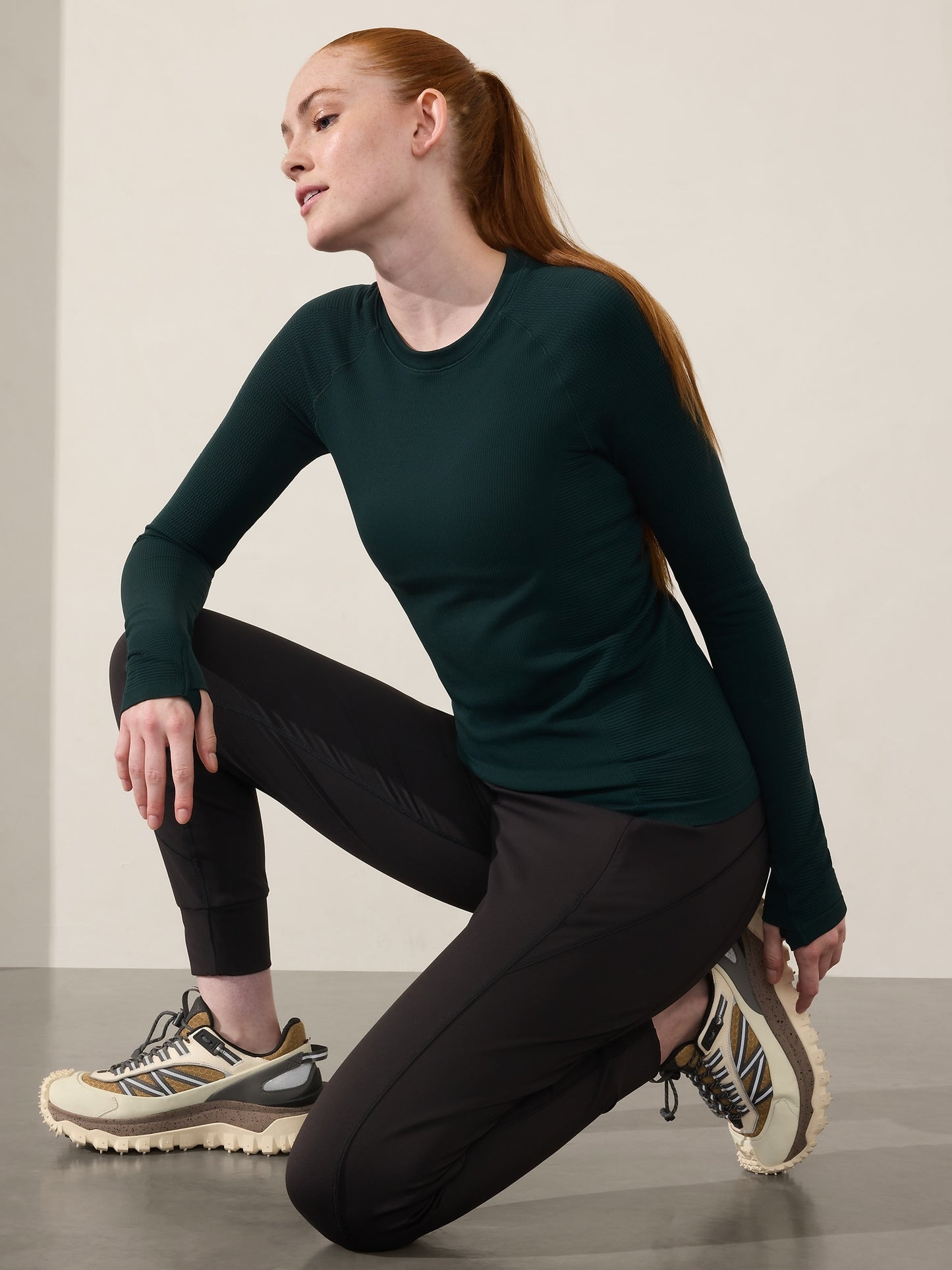 Flurry Seamless Crewneck Top