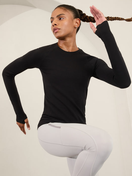 Flurry Seamless Crewneck Top