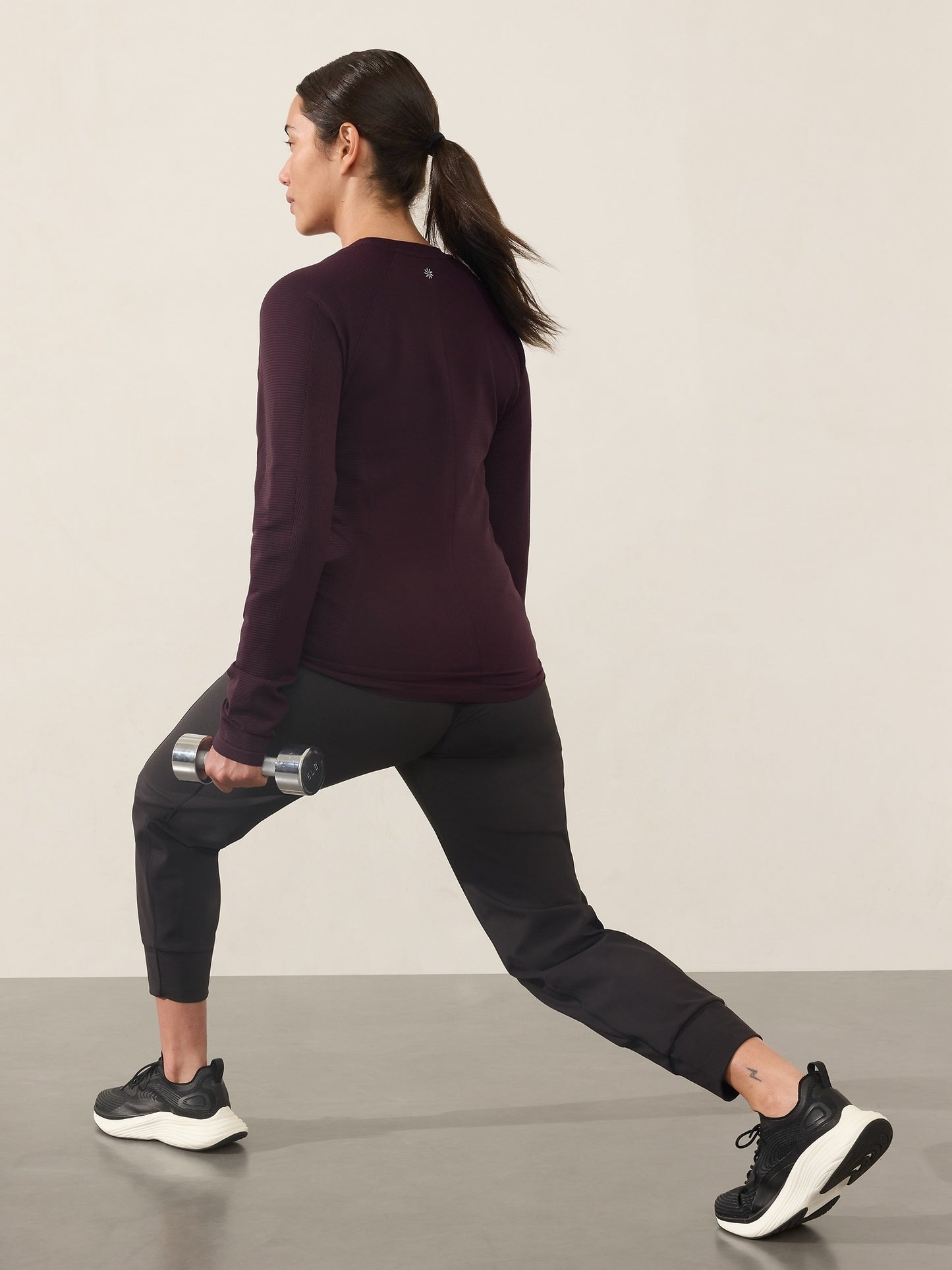 Flurry Seamless Crewneck Top