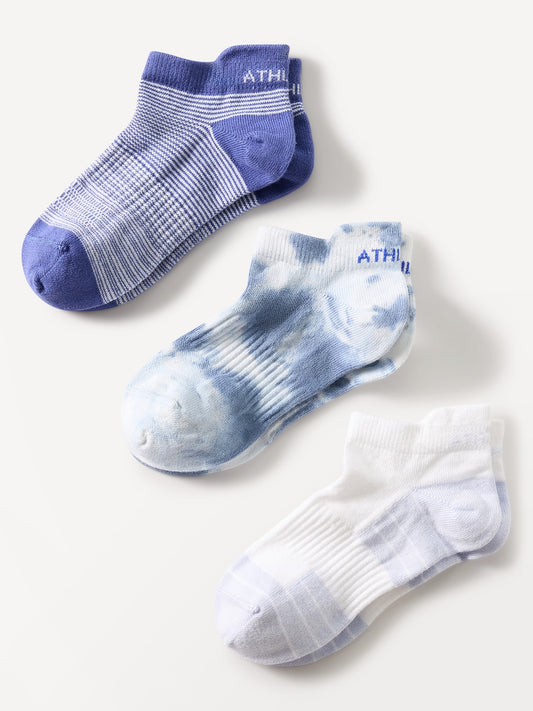 Athleta Girl Everyday Ankle Sock 3-Pack