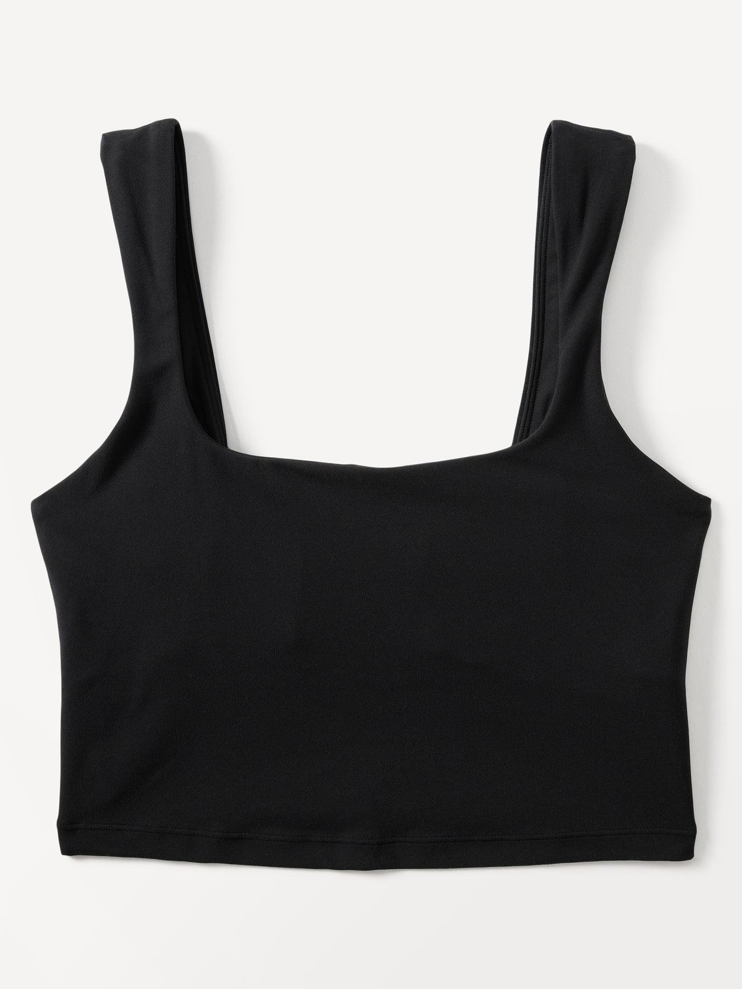 Transcend Square Neck Crop Sports Bra A-C