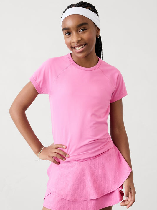 Athleta Girl Power Up Sport Length Tee