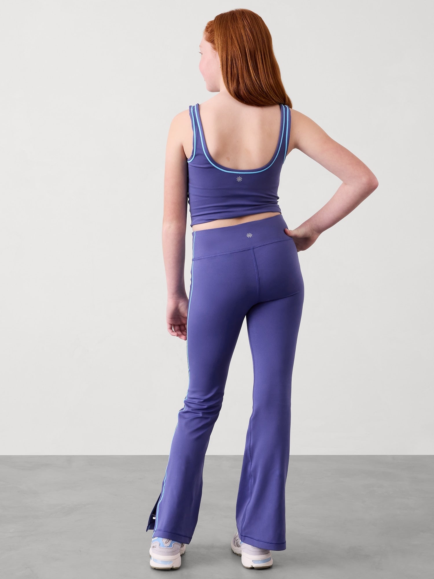 Athleta Girl High Rise Chit Chat Split Flare Pant