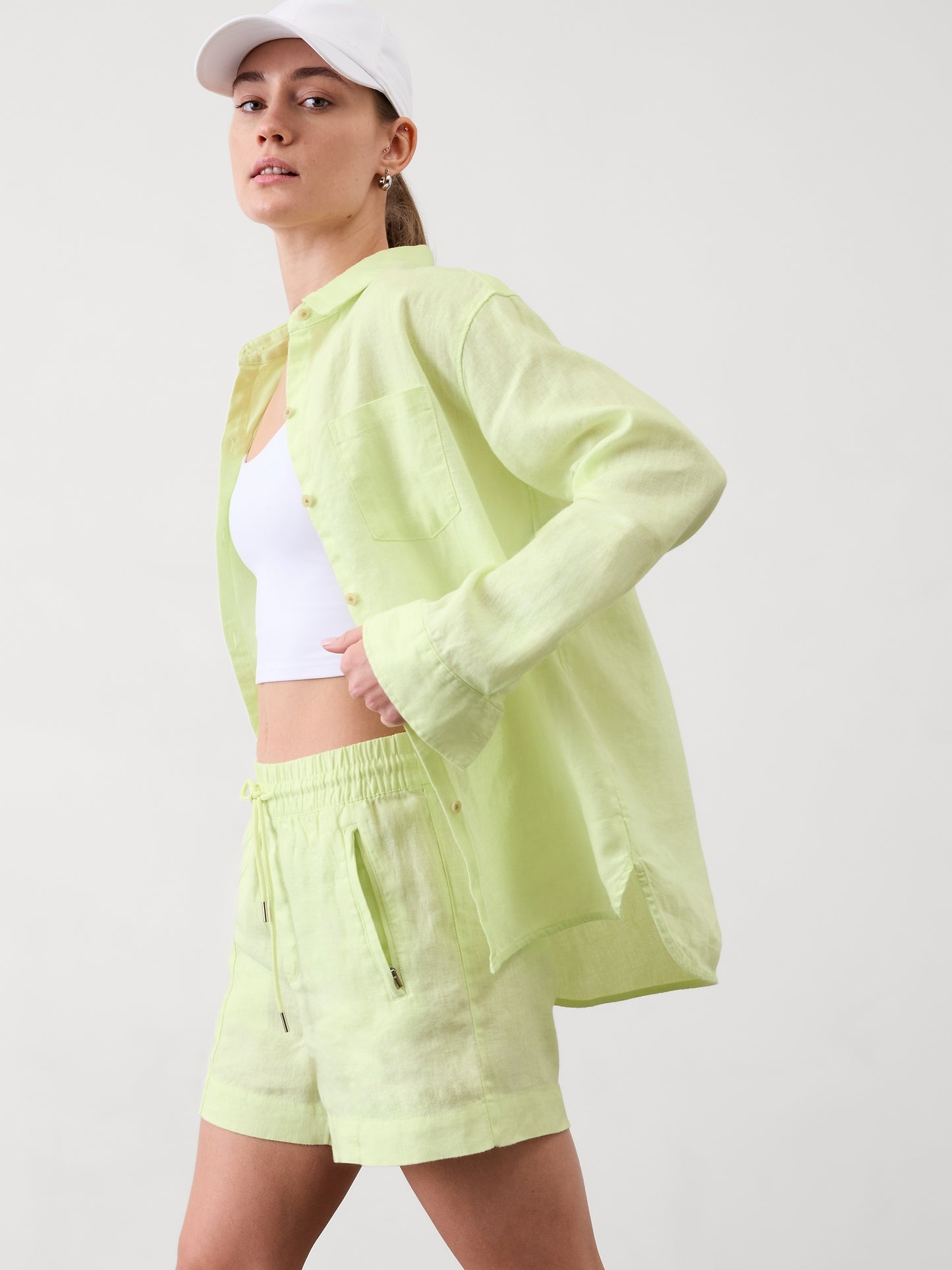 Retreat Linen Top