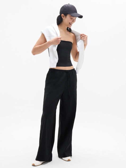 Paradise Mid Rise Wide Leg Pant
