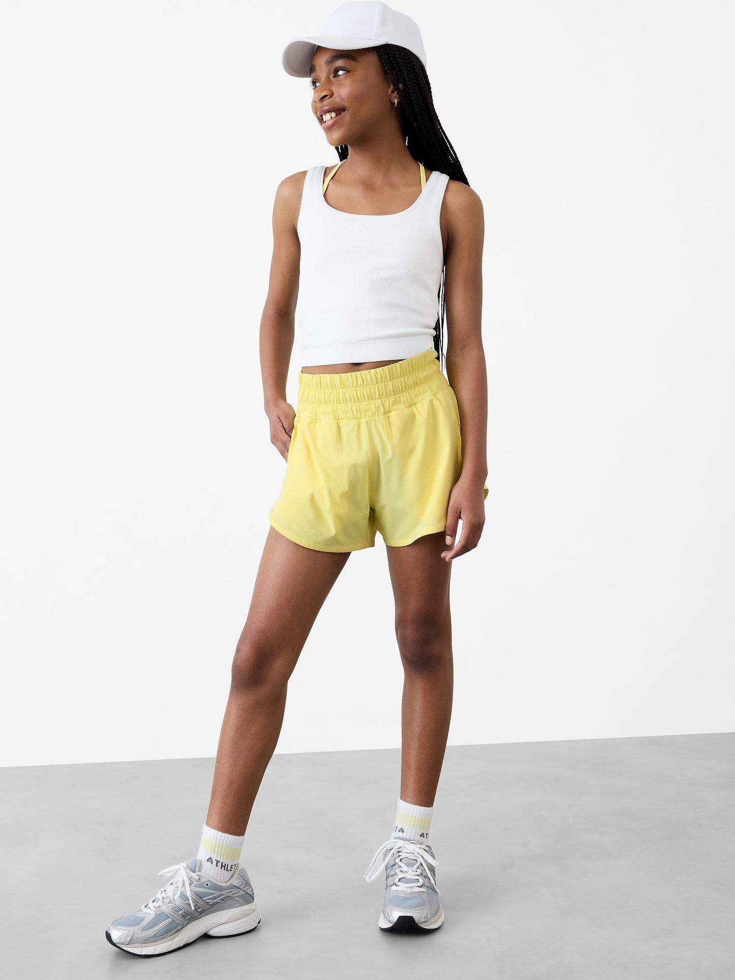 Athleta Girl Run Free 2.5" Short