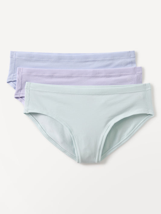Athleta Girl Right Moves Cotton Bikini Underwear 3-Pack