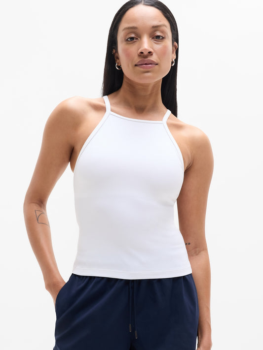 Signature Rib Built In Bra Tank