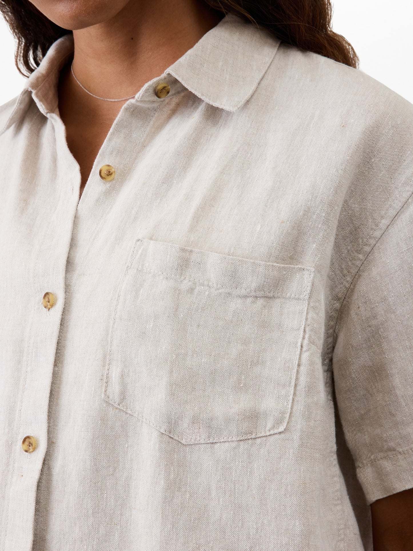 Retreat Linen Short Sleeve Shirt