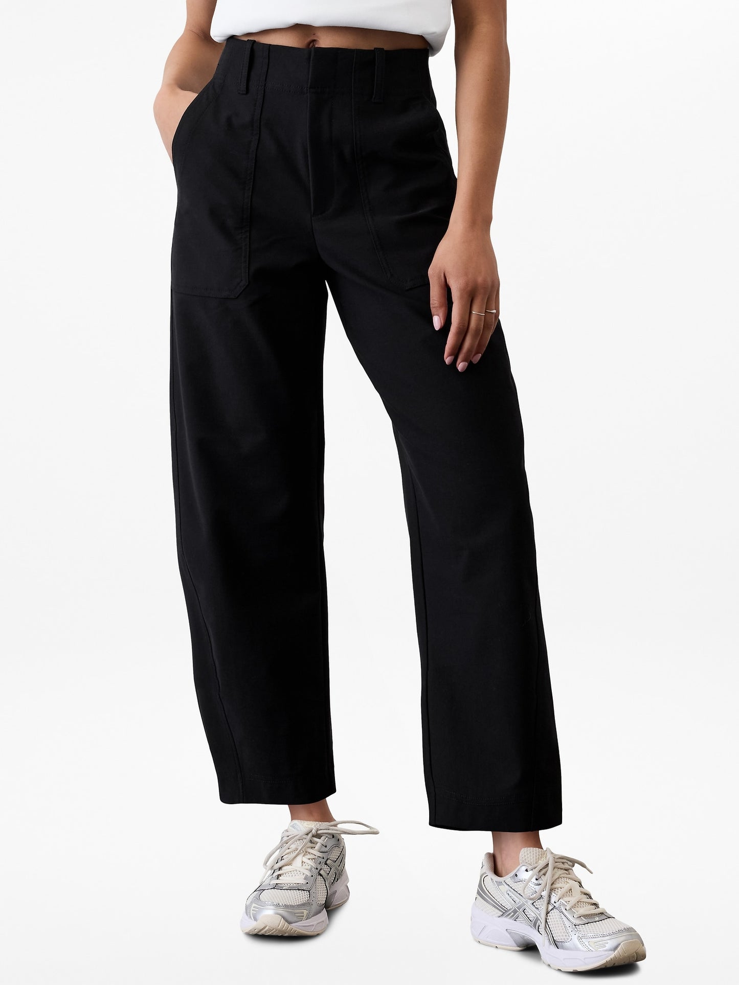 Skyline High Rise Barrel Leg Pant