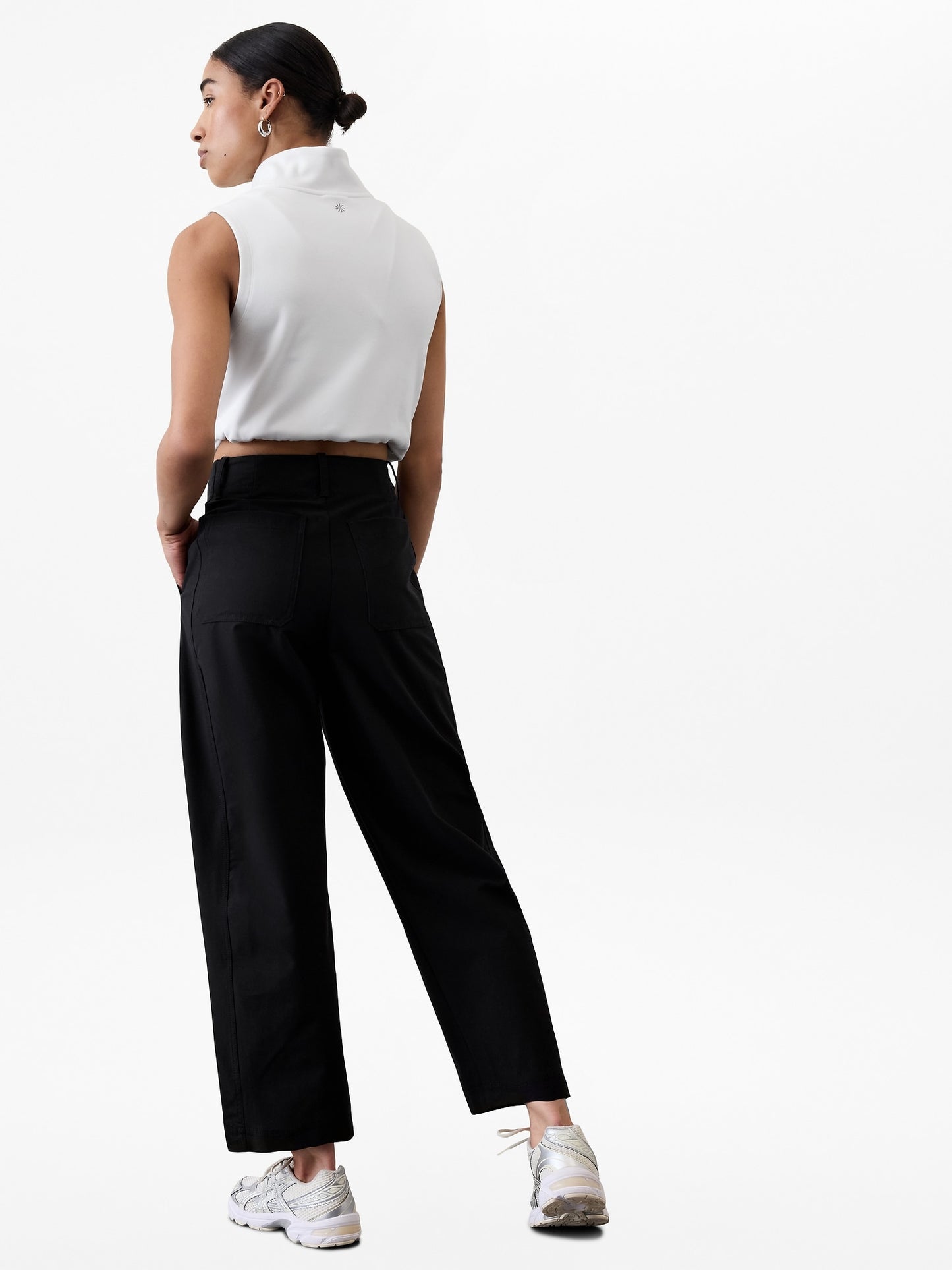 Skyline High Rise Barrel Leg Pant