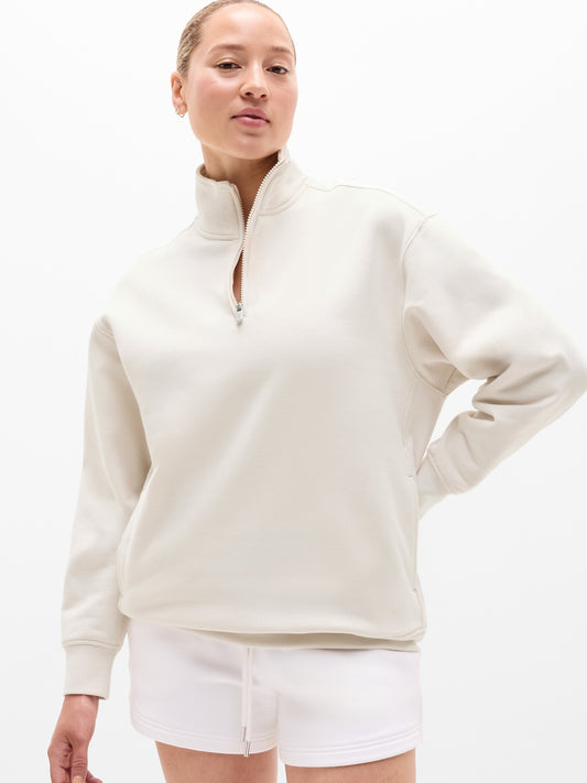 Forever Fleece 1/4 Zip Sweatshirt