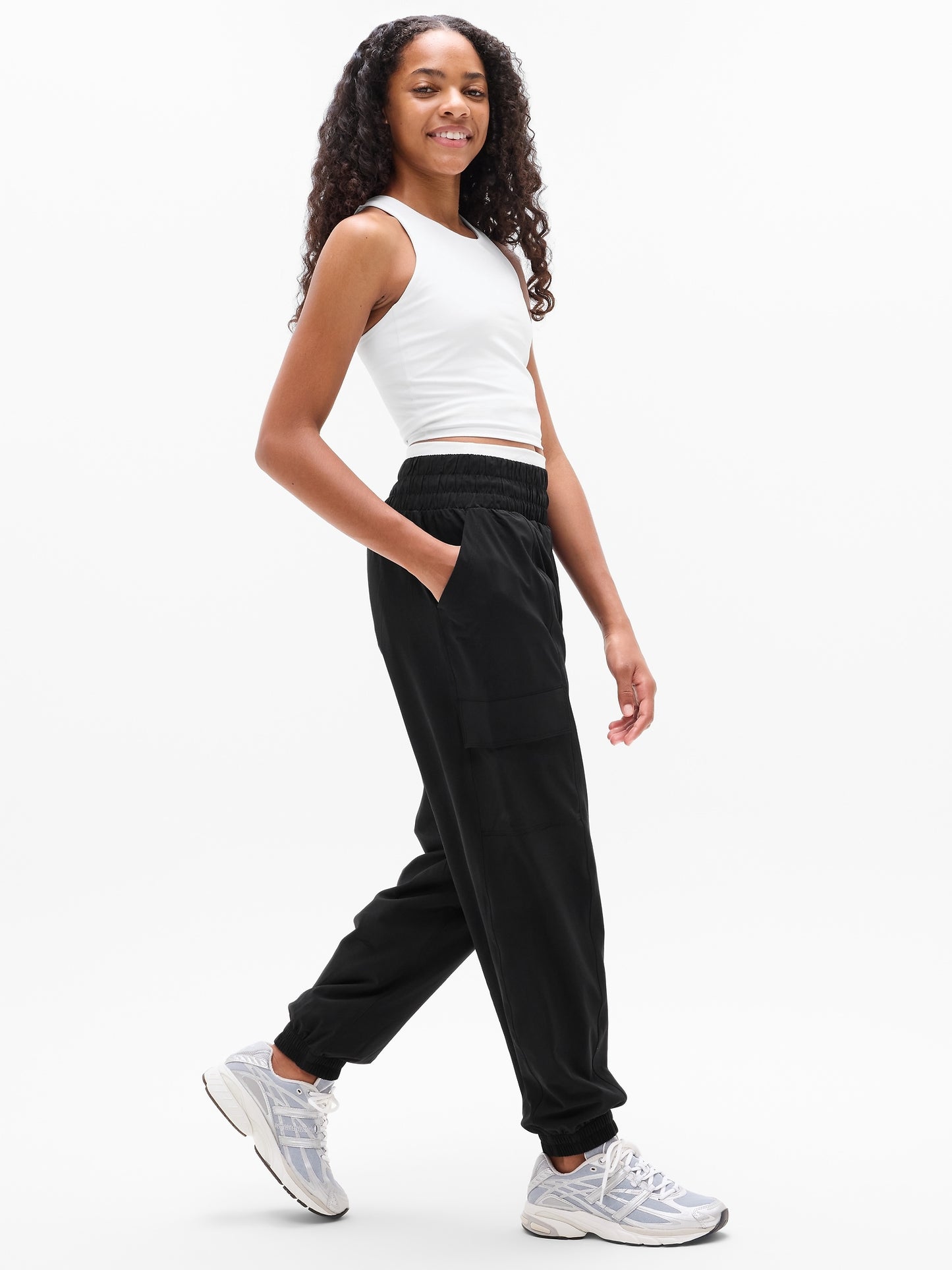 Athleta Girl Run Free Cargo Jogger