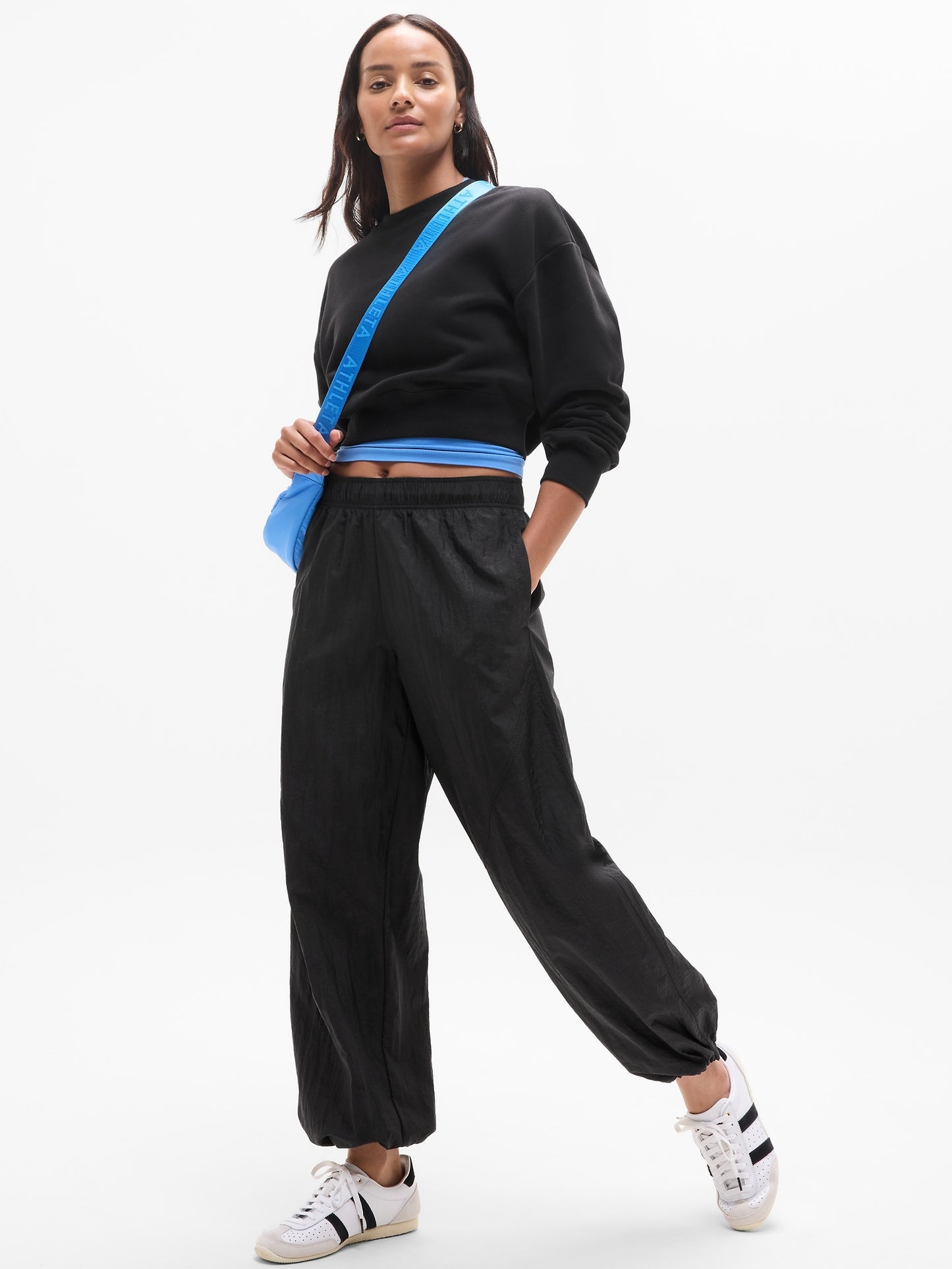 Lunar Sheen Utility Mid Rise Pant