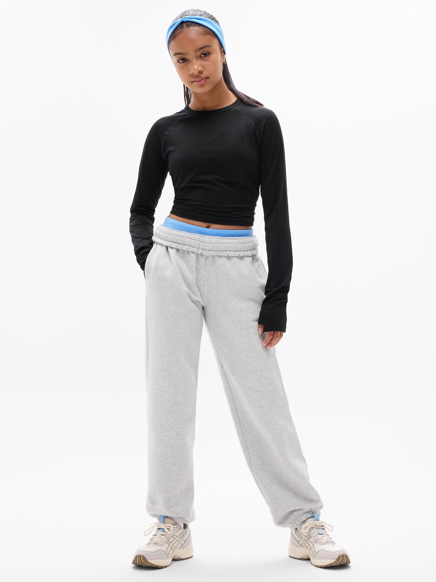 Athleta Girl Power Up Sport Length Top