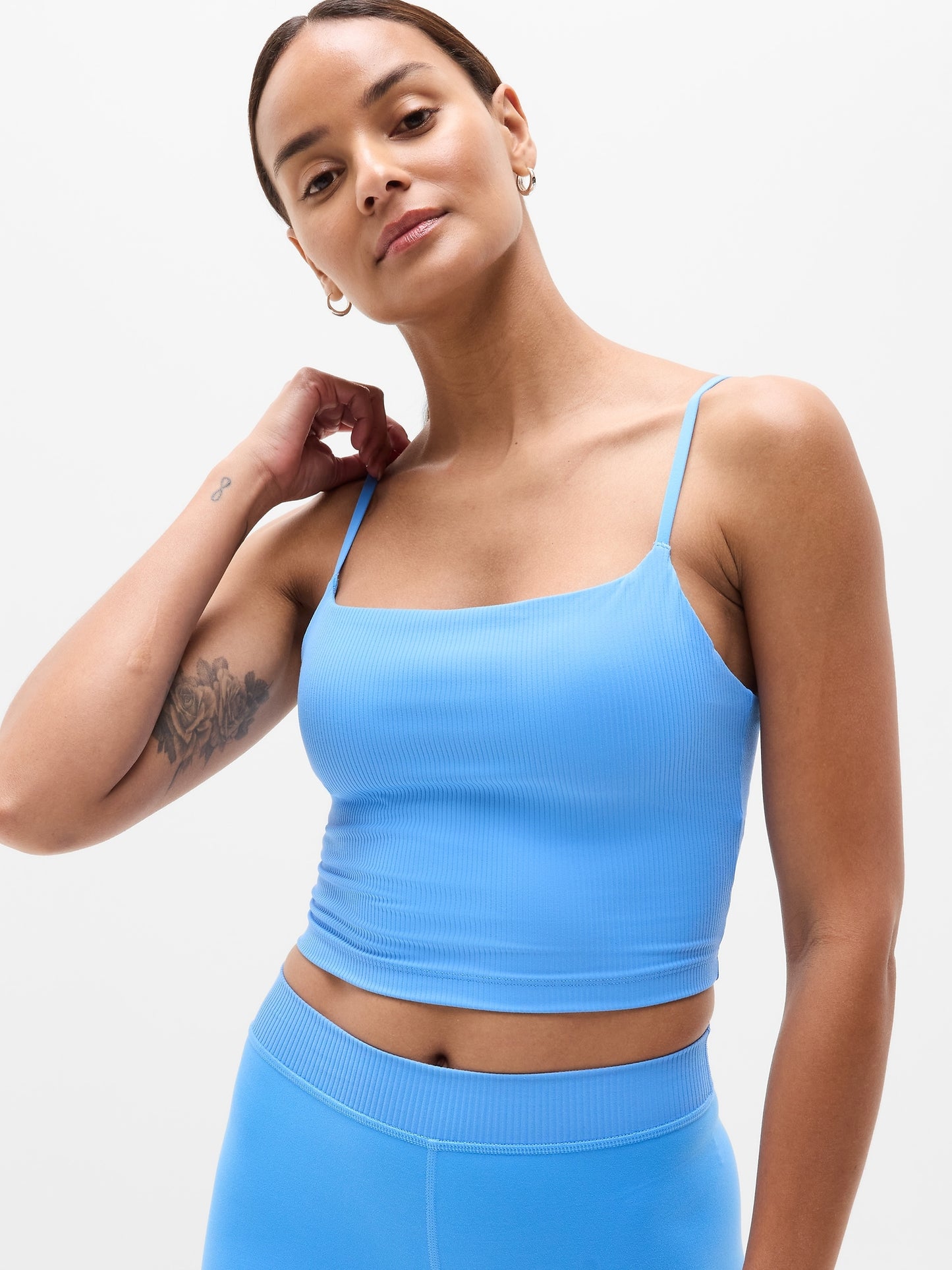 Transcend Rib Crop Bra