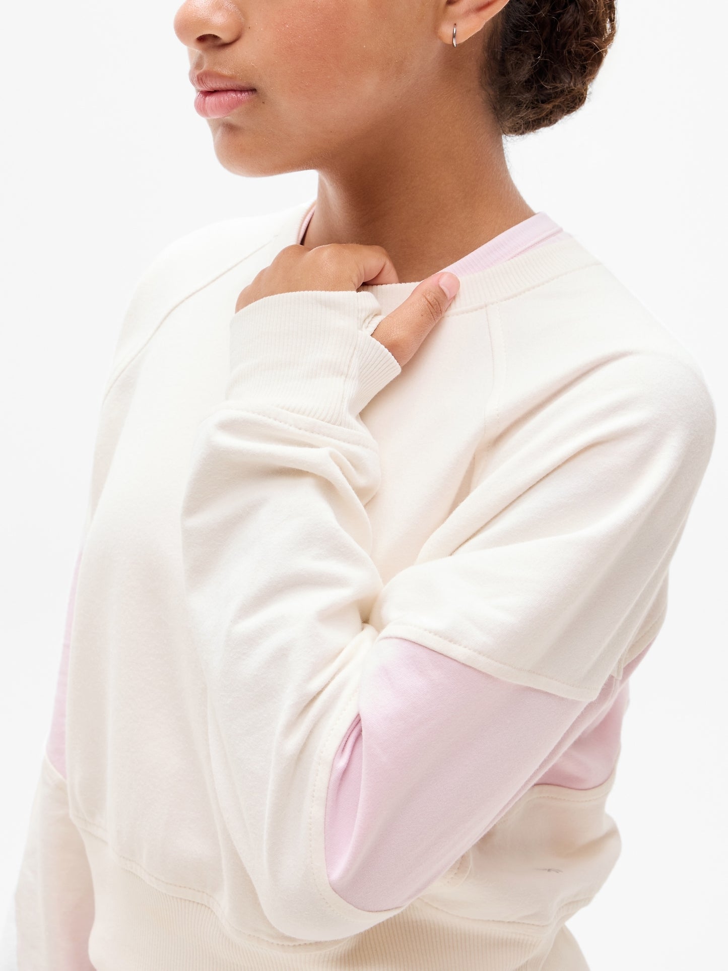 Athleta Girl All Day Colorblock Sweatshirt