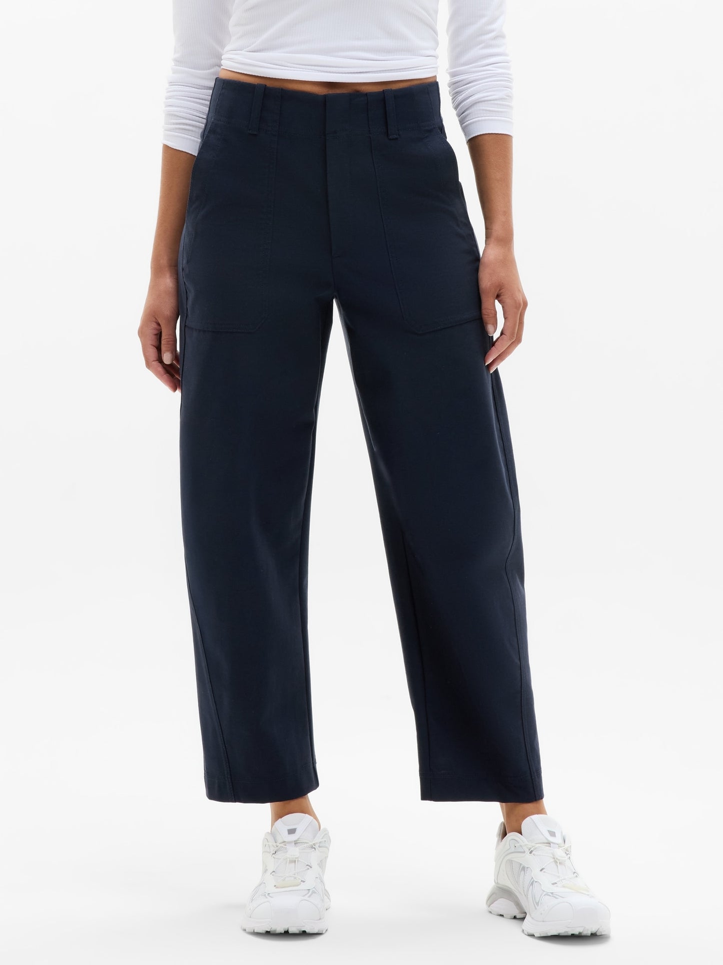 Skyline High Rise Barrel Leg Pant