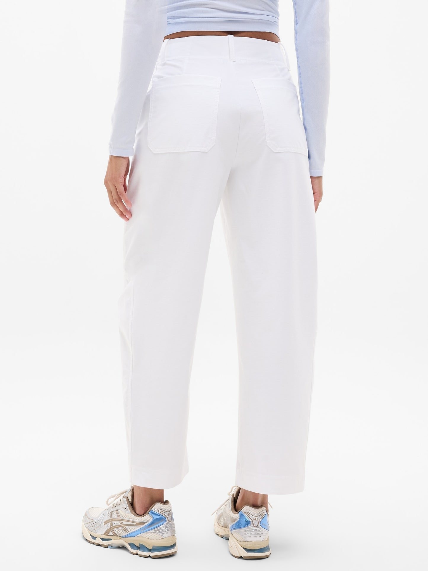 Skyline High Rise Barrel Leg Pant