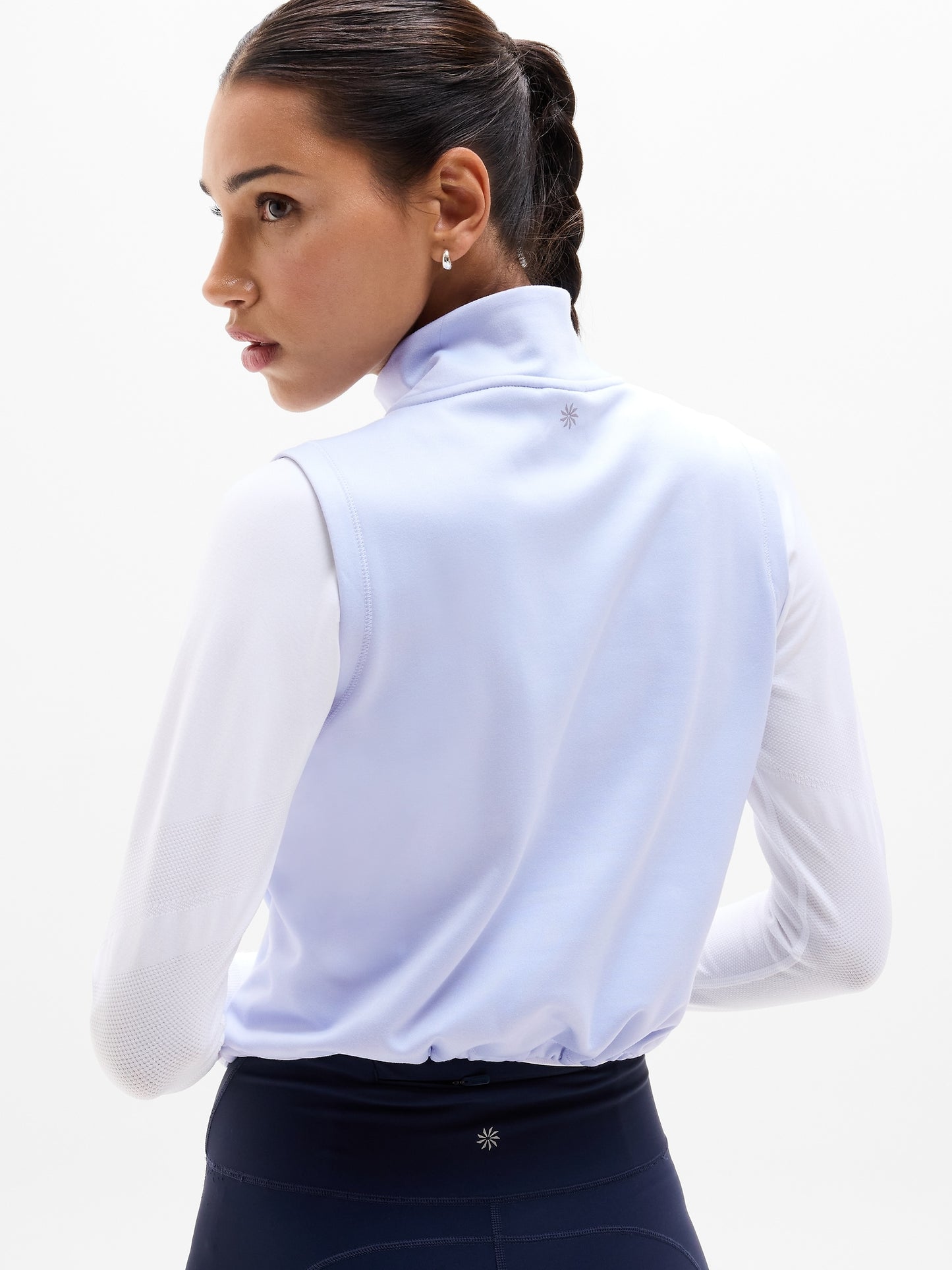 Unstoppable 1/2 Zip Cropped Vest
