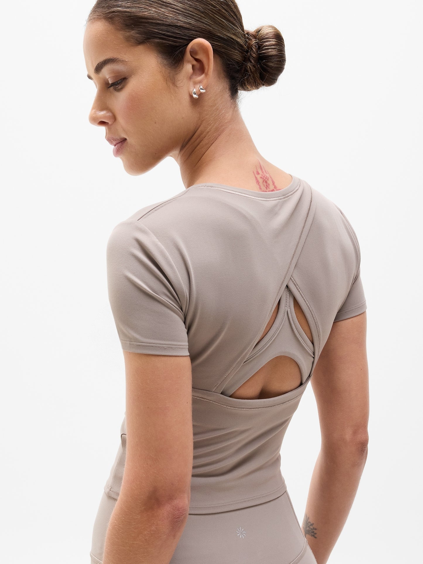 Transcend Open Back Tee