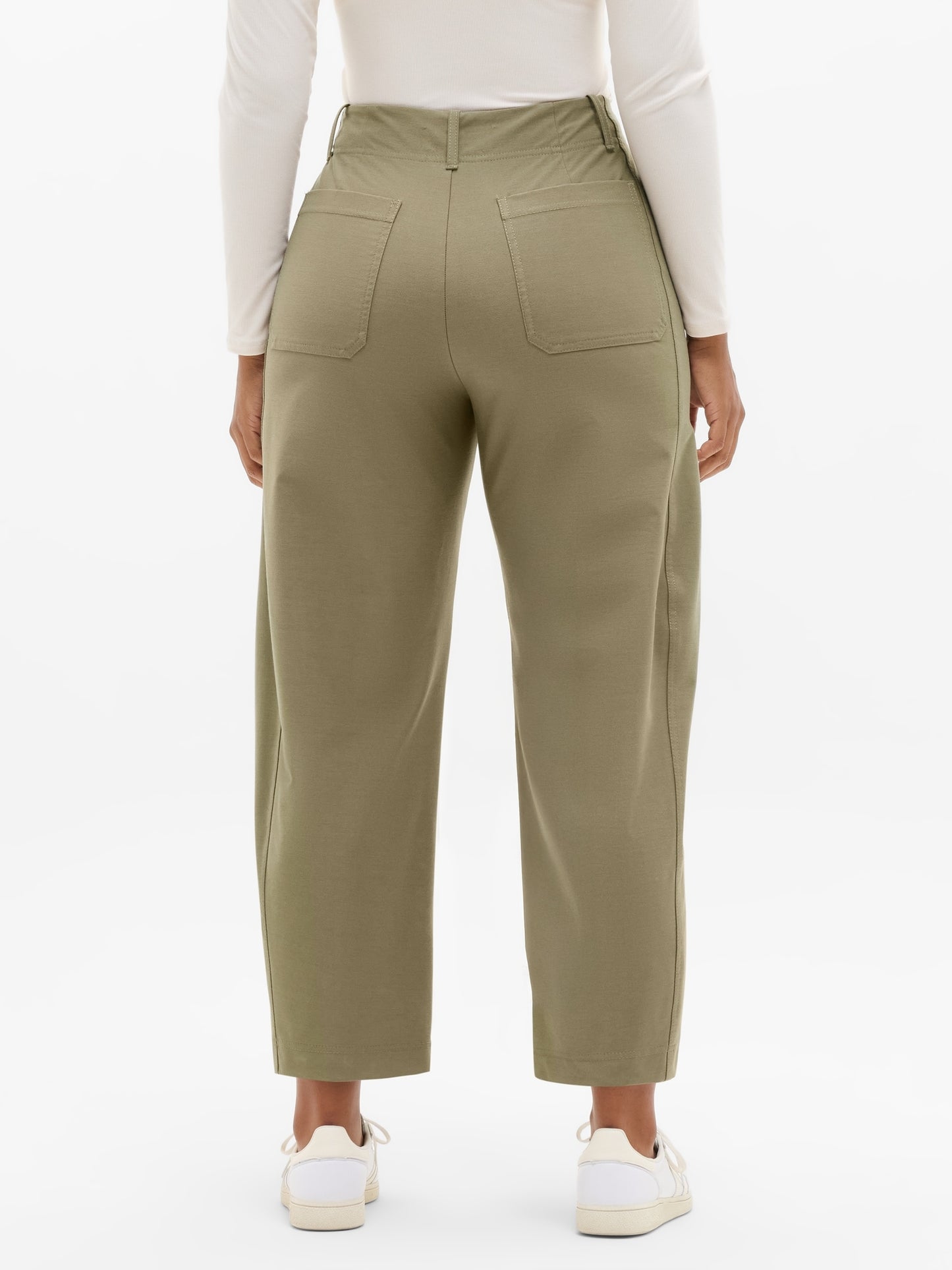 Skyline High Rise Barrel Leg Pant