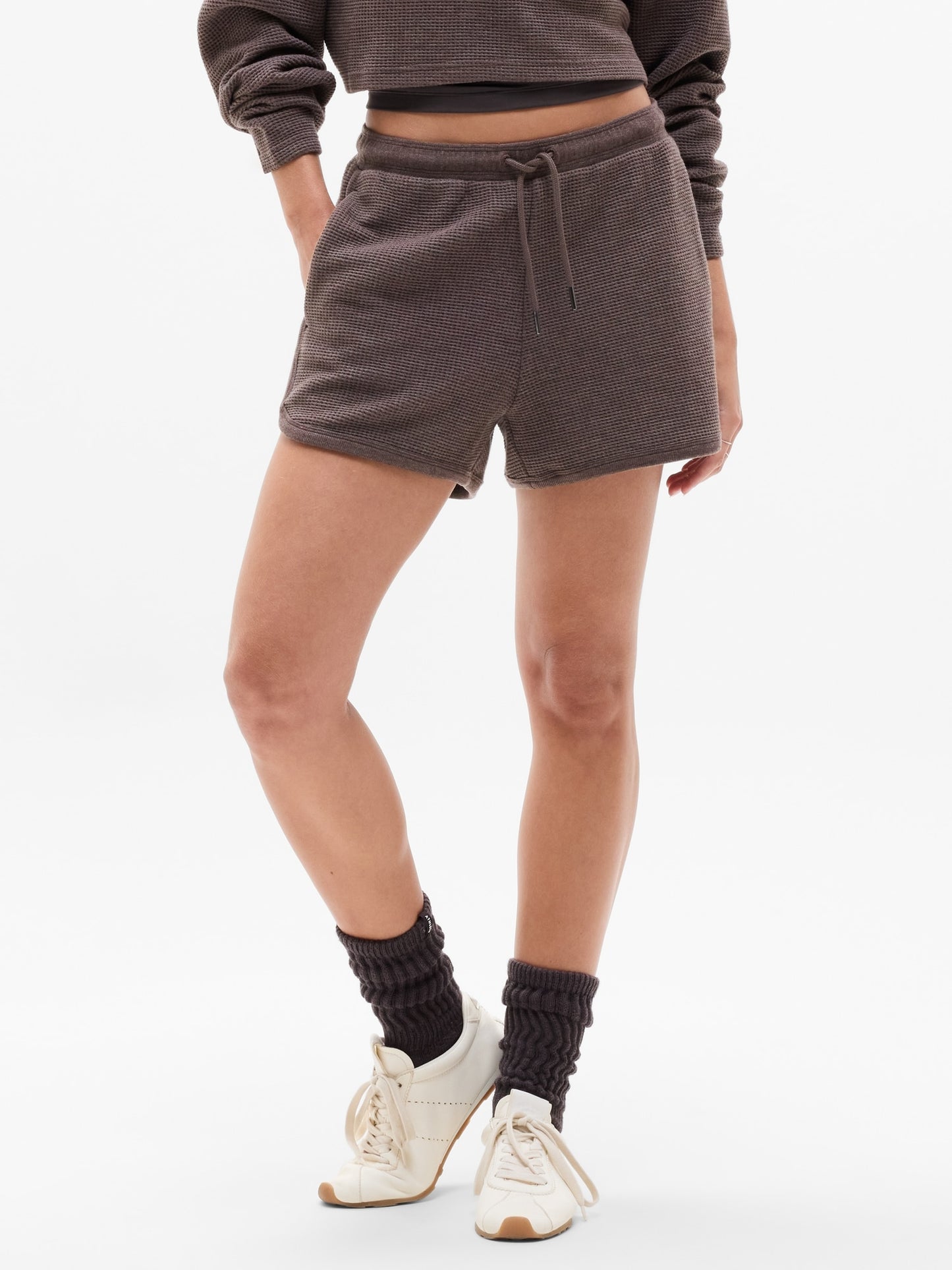 Tranquil Mid Rise Waffle Short