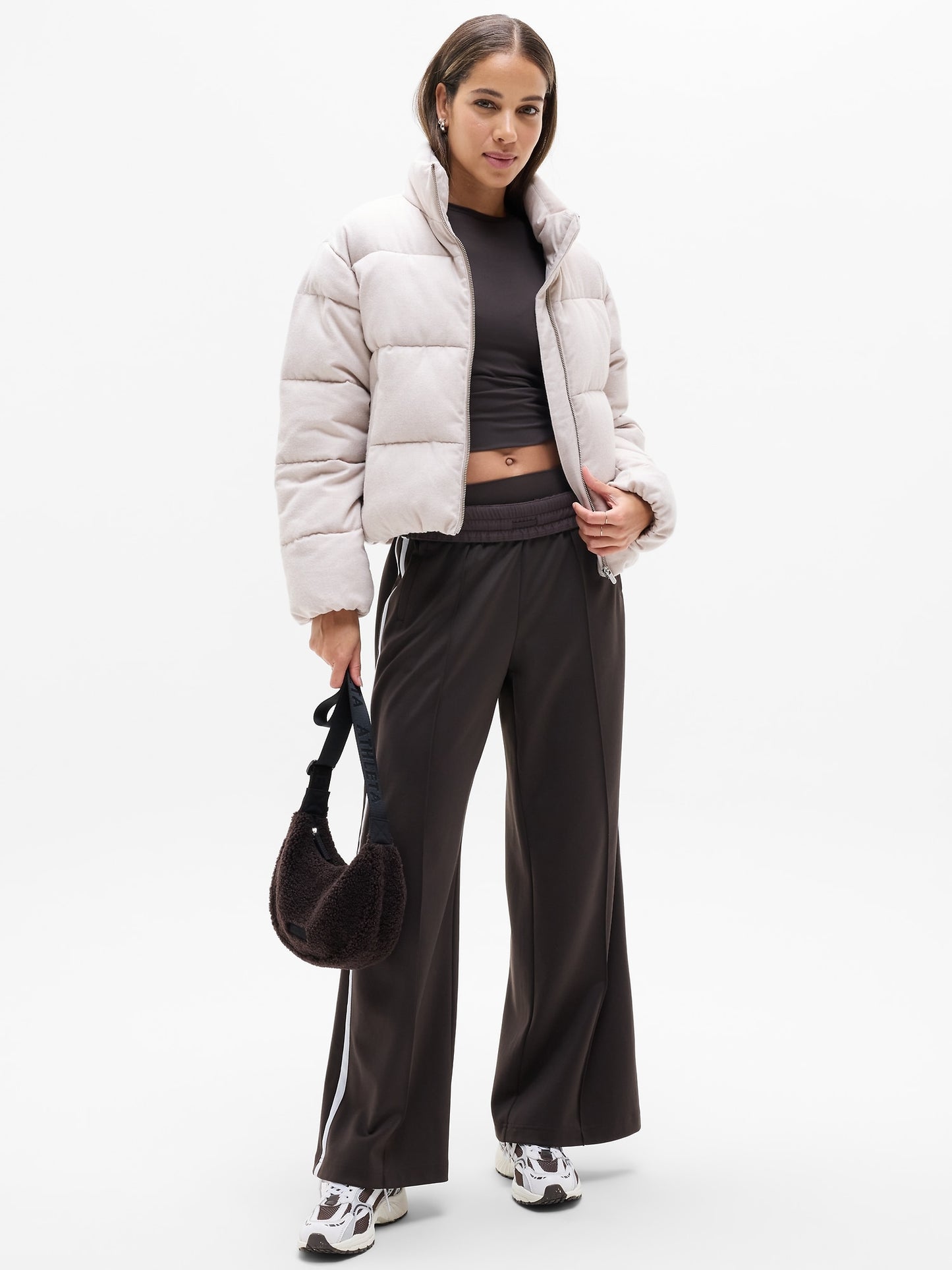 Halo Flannel Puffer Jacket