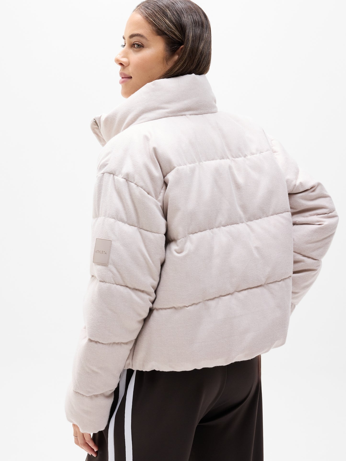 Halo Flannel Puffer Jacket