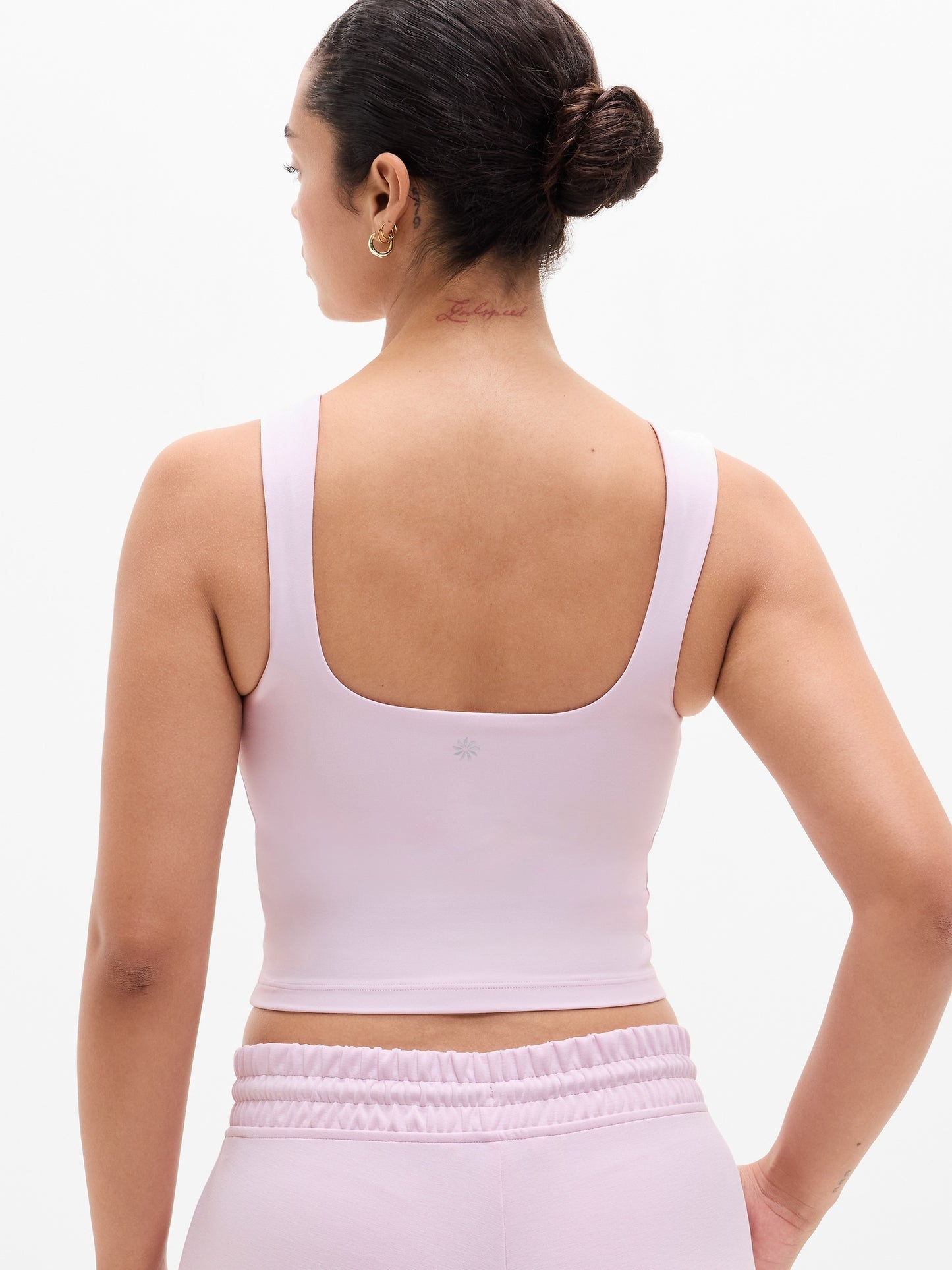 Transcend Square Neck Crop Sports Bra D-DD