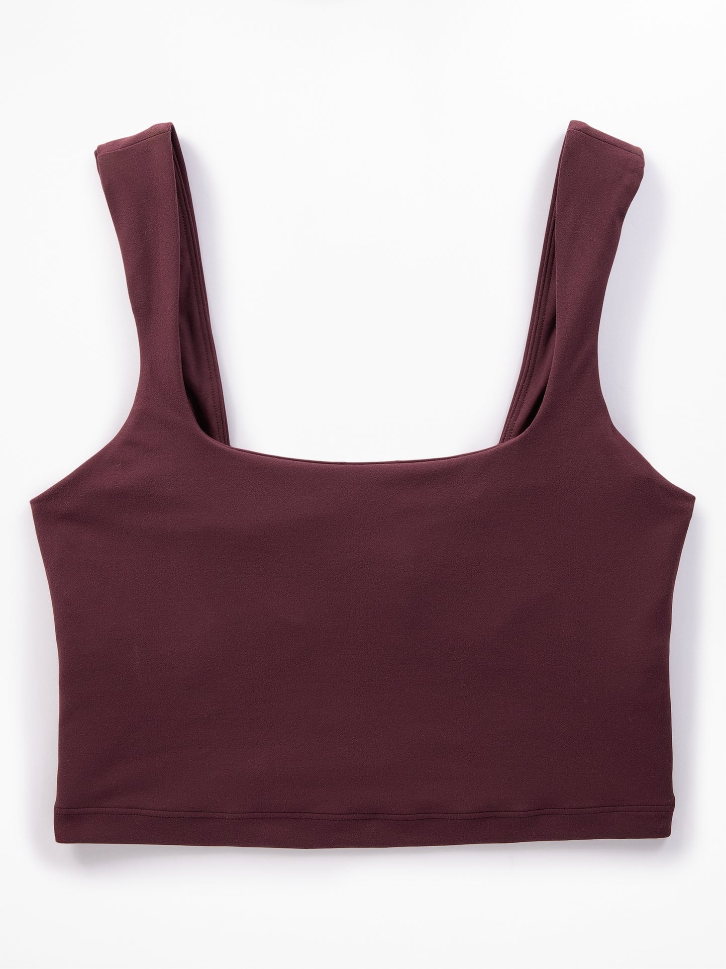 Transcend Square Neck Crop Sports Bra A-C