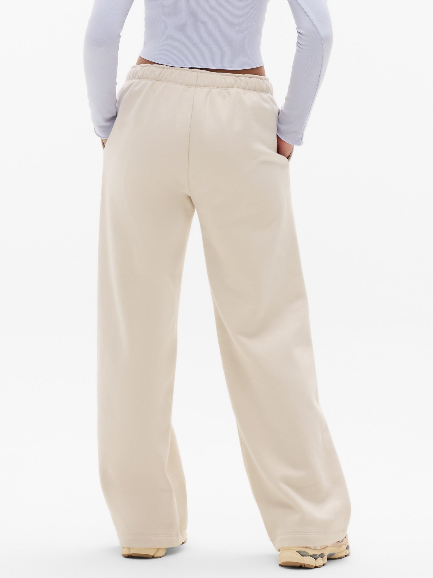 Athleta Girl All Day Wide Leg Fleece Pant