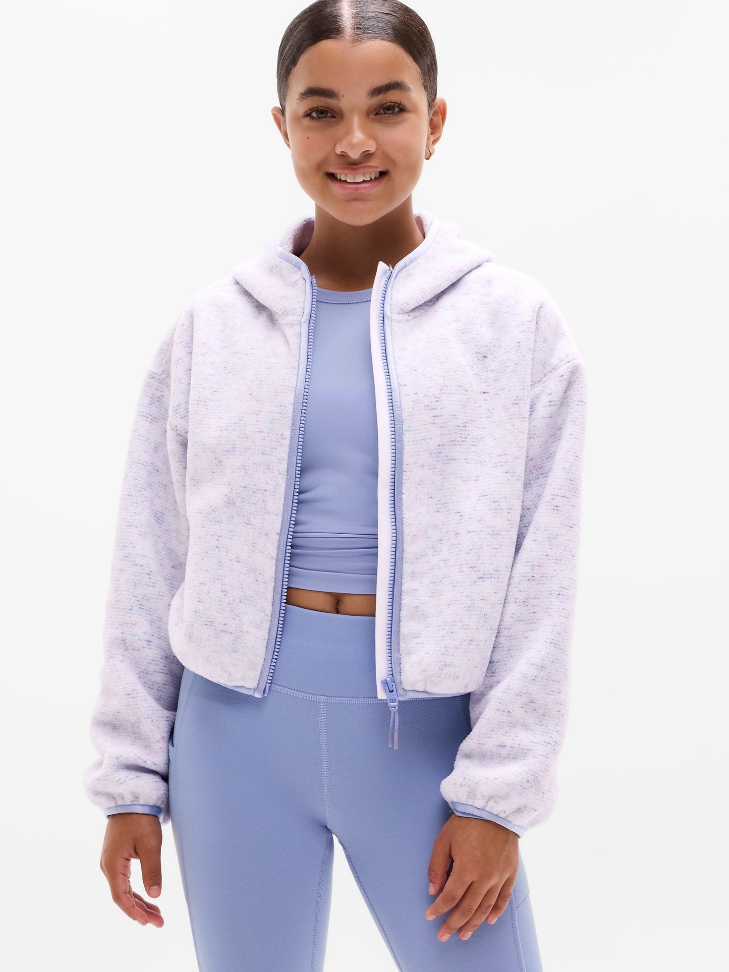 Athleta Girl So Toasty Full Zip Hoodie