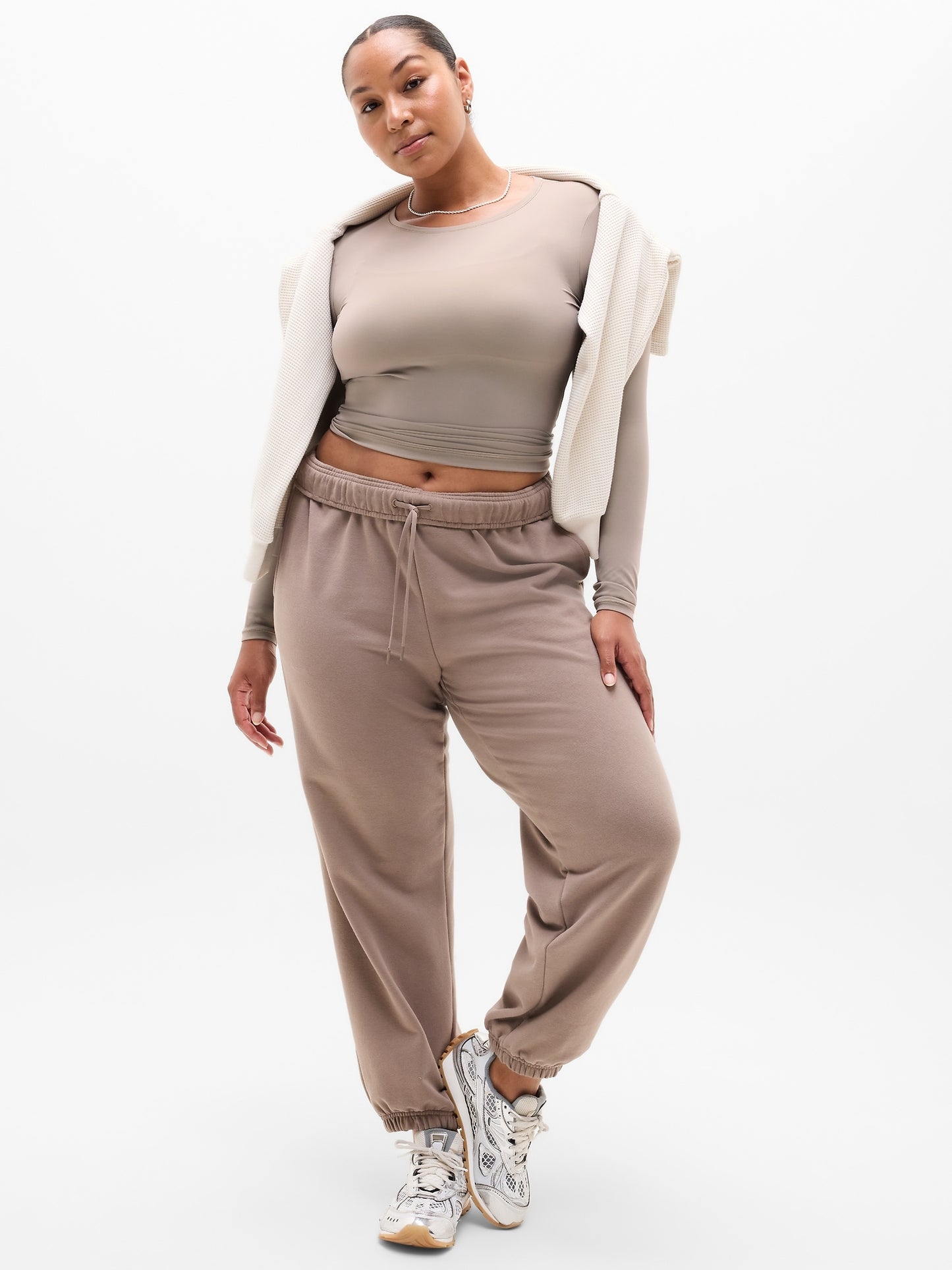 BodyMove Crew Neck Long Sleeve Top