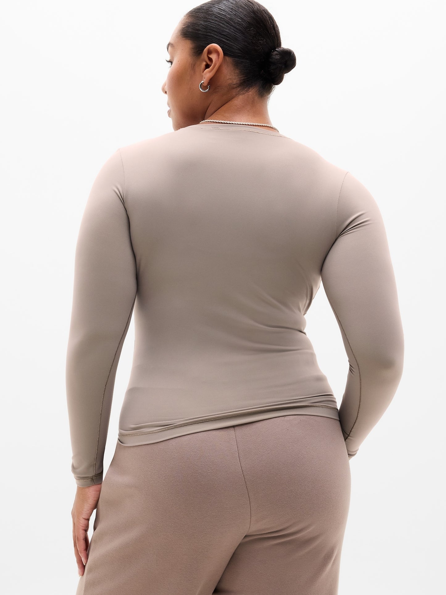 BodyMove Crew Neck Long Sleeve Top