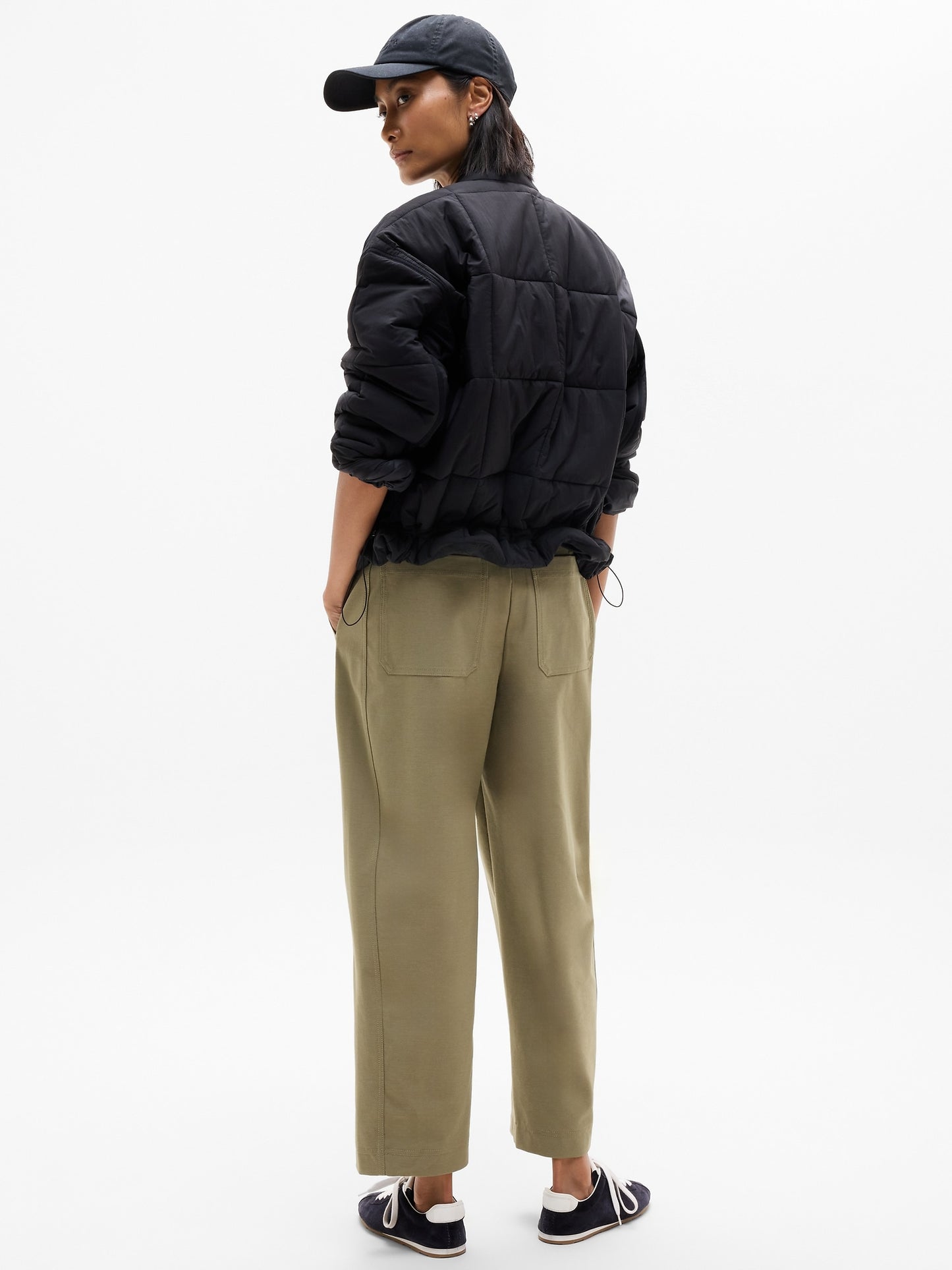 Skyline High Rise Barrel Leg Pant